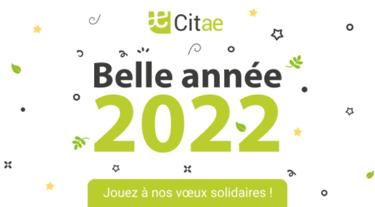 Toute l’équipe de Citae vous souhaite une excellente année 2022 ⭐